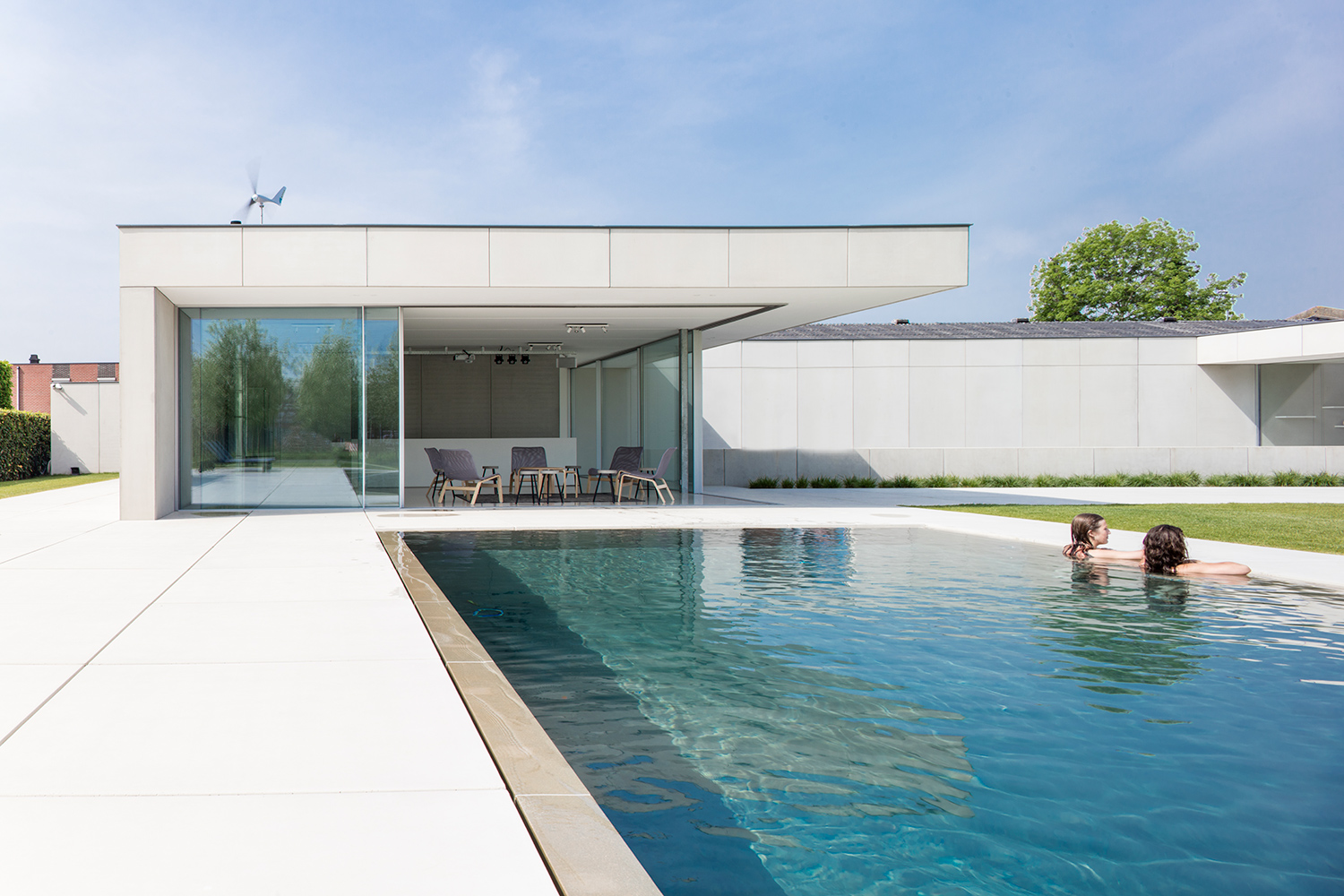 VILLA V IN HARELBEKE_Francisca Hautekeete Architecture_©Annick Vernimmen_04