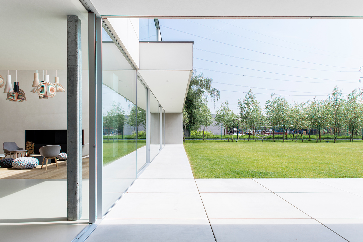 VILLA V IN HARELBEKE_Francisca Hautekeete Architecture_©Annick Vernimmen_07